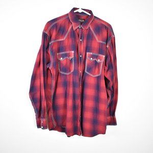 Pintlar snap button shirt  size L